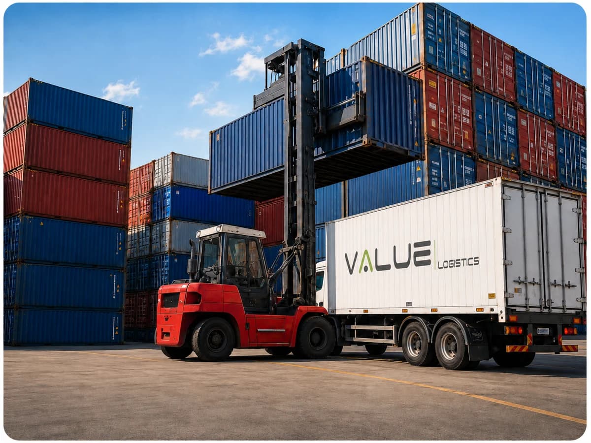 Value Logistics container yard